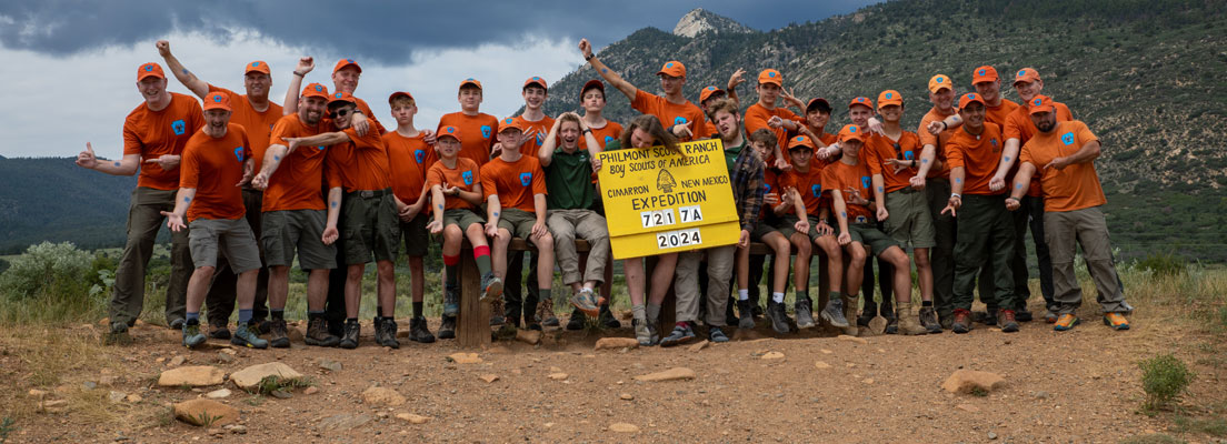 Troop 93 at Philmont 2024