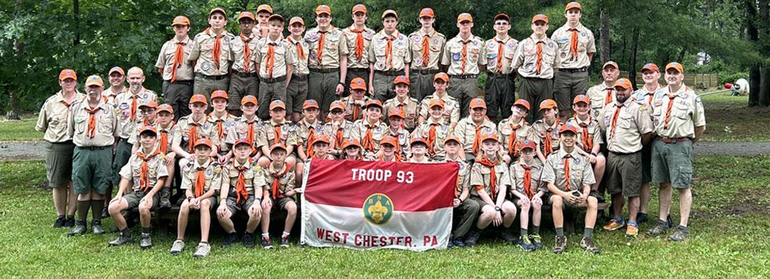 Troop 93 at Capm Horseshoe 2024